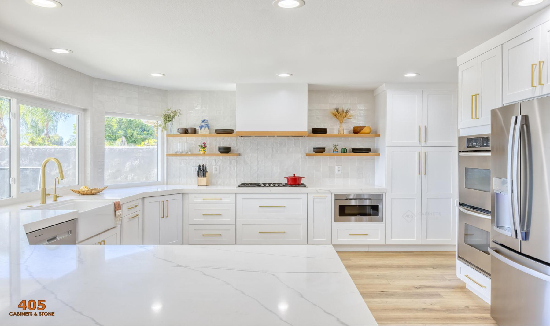 Modern White Shaker Kitchen Cabinets + Inspired Designs Modern White Shaker Kitchen Cabinets + Inspired Designs