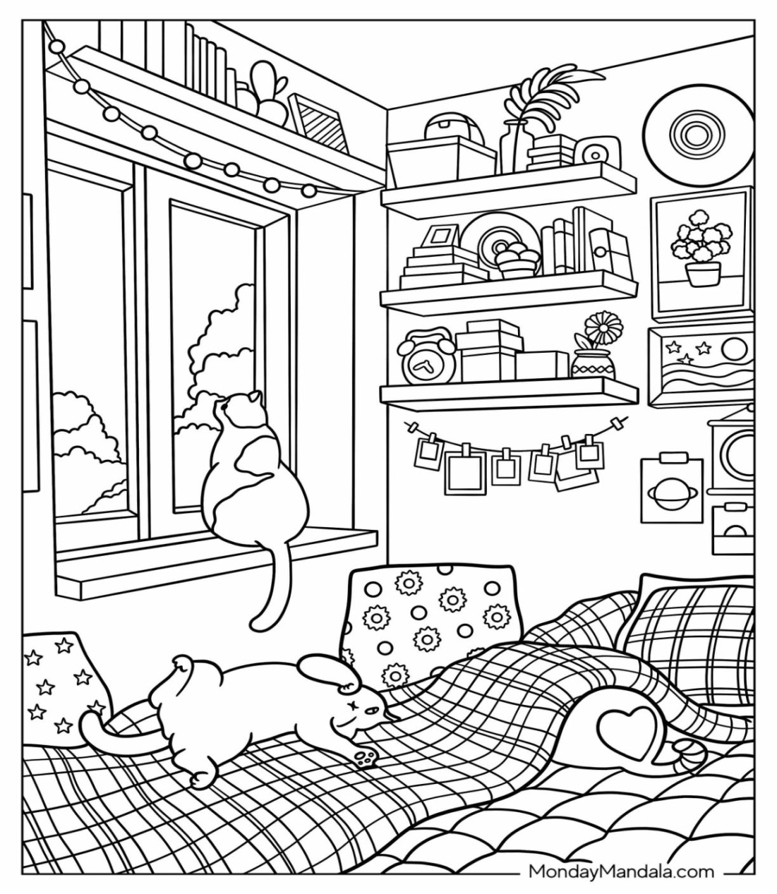 Aesthetic Coloring Pages (Free PDF Printables) Aesthetic Coloring Pages (Free PDF Printables)