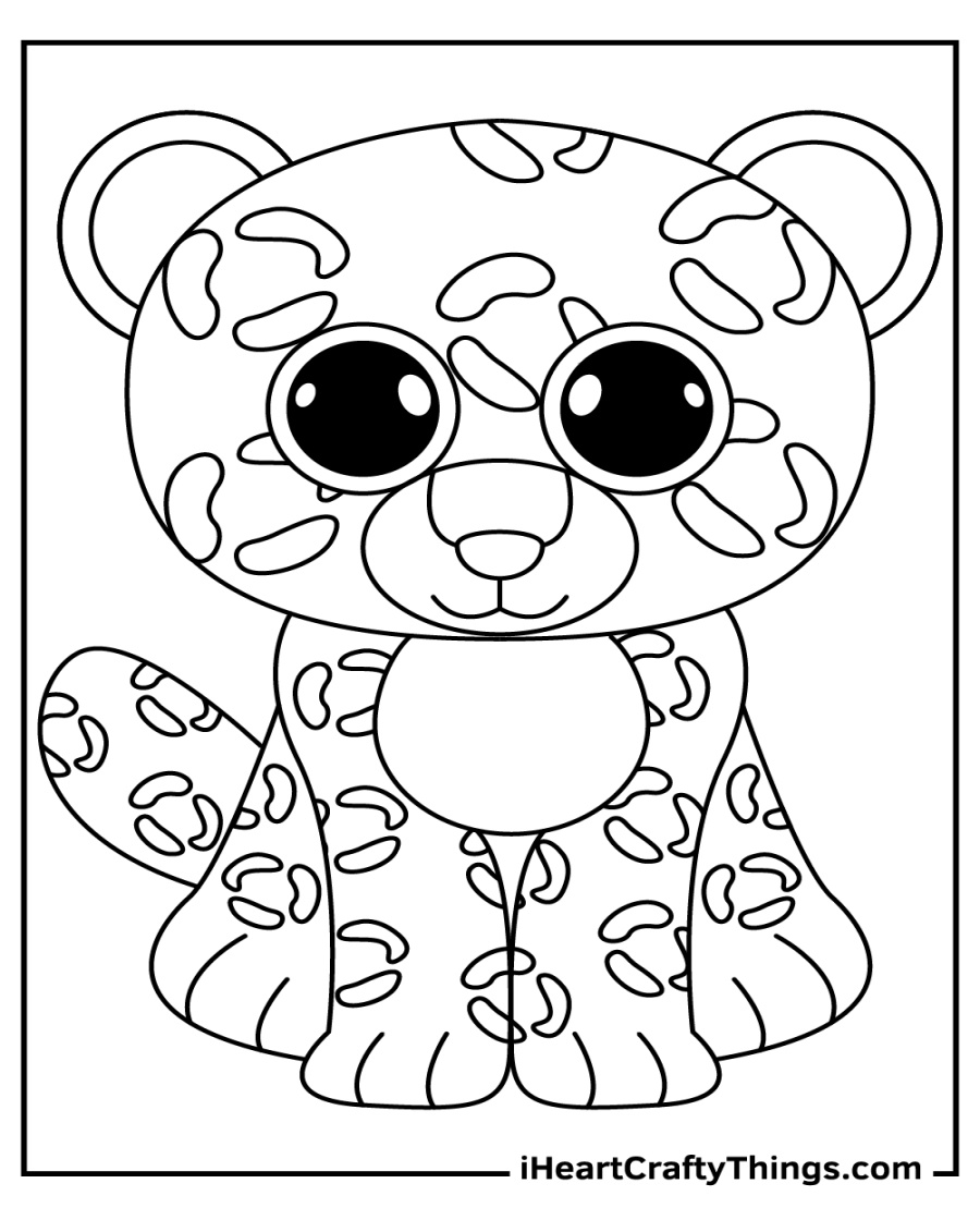 Beanie Boos Coloring Pages (% Free Printables) Beanie Boos Coloring Pages (% Free Printables)