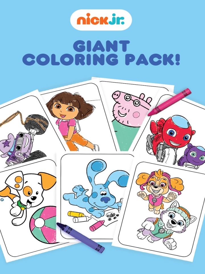 Get Out the Big Crayons for This Giant Coloring Pack Get Out the Big Crayons for This Giant Coloring Pack