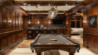 Before & After: Luxury Basement Game Room & Lounge - Decorilla