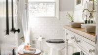 Black and White Bathroom Decor Swaps for a Classic Refresh - Bless