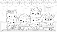 Num Noms Coloring Pages - Best Coloring Pages For Kids
